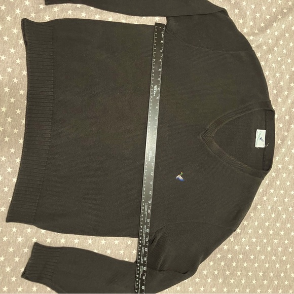 Flying Scotsman V-Neck Sweater Men’s Large 80’s Vintage - Picture 8 of 11